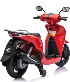 Mota eletrica bateria 12V para Crianças Scooter HONDA SH125I Vermelha
