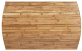 Mesa de centro para jardim 90x55x37 cm bambu