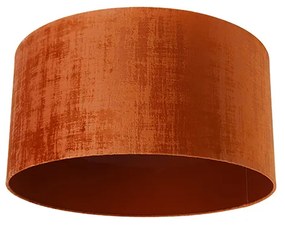 Abajur de veludo vermelho 50/50/25 Clássico / Antigo