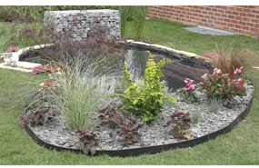 442621 Ubbink Borda de jardim 14 cm x 15m 7mm preto