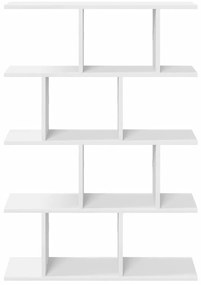 Estante parede cúbica 12compartimentos derivados madeira branco