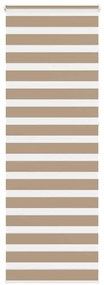 vidaXL Cortina de zebra 75x230 cm largura do tecido 70,9 cm poliéster