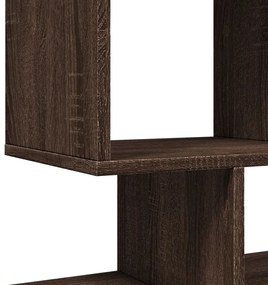 Estante divisória 92x29x112 cm deriv. madeira carvalho castanho