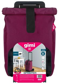 Carro de Compras Gimi Sprinter Compacto Violeta 50 L