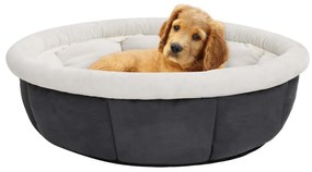 vidaXL Cama para cães 70x70x26 cm cinzento