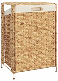 Cesto para roupa suja 44x34x64 cm jacinto de água