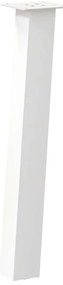 Pés de mesa de console 4 peças, branco, 72 cm, aço