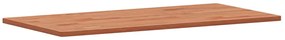 Tampo de mesa retangular 100x50x1,5 cm madeira de faia maciça