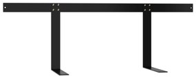 Encosto para sofá de paletes 110 cm ferro preto