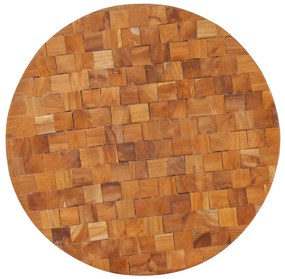 Mesa de centro 60x60x35cm madeira de teca maciça