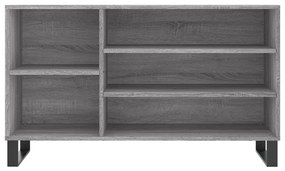 Sapateira 102x36x60 cm derivados de madeira cinzento sonoma