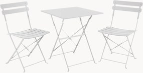 Conjunto de jardim dobrável em metal Ponte, conjunto de 3