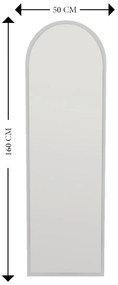 Espelho Emma – Branco – 50 cm x 160 cm