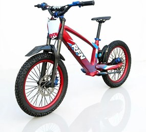 Bicicleta elétrica infantil 500W Roan RXF Evo Racing 18" Vermelha