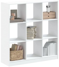 Estante 102x32x108 cm derivados de madeira branco