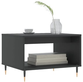Mesa de centro 60x50x40 cm derivados de madeira preto