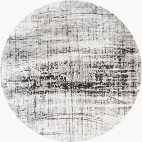 Tapete redondo lavável em jacquard para interior e exterior Griff