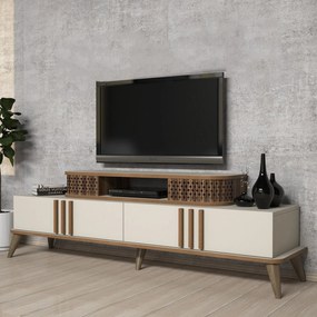 Móvel TV Eylül – Creme – 168x39x51 cm