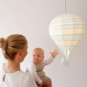 Orikomi DIY Balão de Ar Risca Kit - Branco/Azul