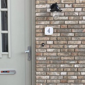 Candeeiro de parede exterior clássico preto IP44 - Oxford