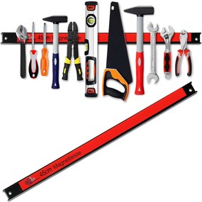 Conjunto de 6 tiras magnéticas de 45 cm, incluindo material de montagem