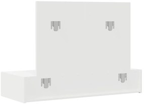 Aparador de parede branco 100x40x70 cm