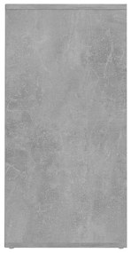 Sapateiras 2 pcs derivados de madeira cinzento cimento