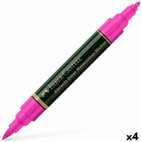 Marcadores Faber-castell Durer Cor de Rosa Rosa-escuro (4 Unidades)