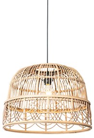 Candeeiro de suspensão oriental em vime 44 cm - Michelle Oriental