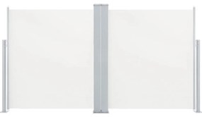 Toldo lateral retrátil 140x600 cm creme