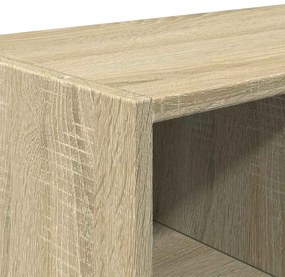 Sapateiras 2 pcs empilháveis 89,5x30x40 cm carvalho sonoma