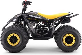 Moto 4 Crianças + 8 anos 125cc - Beneo Predator Até 55 Km/h com limitador  amarelo