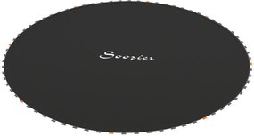 Tapete de substituição para trampolim (NÃO INCLUIDO):, compatível com trampolins de Ø 4,3 m e molas de 14 cm preto