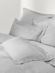 Capa de edredão em linho com costura elevada Linna