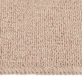 Tapetes antiderrapantes retang. p/ escadas 15 pcs 75x20 cm bege
