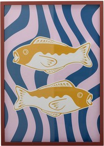 Impressão digital emoldurada Remy