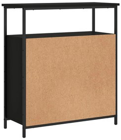 Aparador 70x30x80 cm derivados de madeira preto