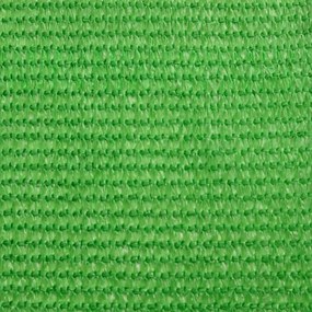 Para-sol estilo vela 160 g/m² 5x8 m PEAD verde-claro