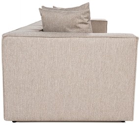 Sofá de 3 Lugares Sora – Bege Areia – 270 cm x 65 cm x 95 cm