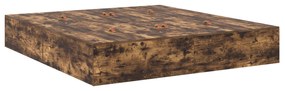 Estrado de Cama vidaXL Fumado Carvalho 200x200 cm