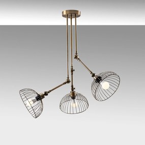 Candeeiro de Teto Beybisi – Vintage – 93 x 93 cm