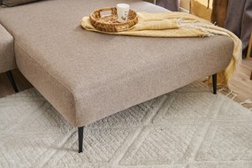 Sofá de Canto Revos – Castanho – 250 x 86 x 100 cm