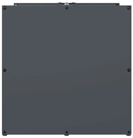 Suporte para lenha 40x40x40 cm aço laminado a frio antracite