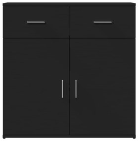 Aparador 79x38x80 cm derivados de madeira preto