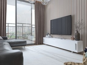 Móvel TV Nehi – Branco – 180x40x30 cm