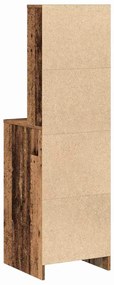 Highboard Madeira Velha 40x41x135 cm Madeira Engenharia