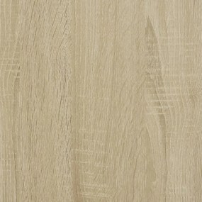 Sapateira 80x21x125,5 cm derivados de madeira carvalho sonoma