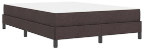 Cama Box Outros Castanho escuro 140 x 190 cm tecido