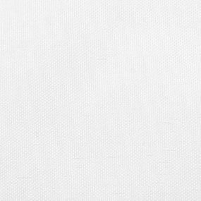Para-sol estilo vela tecido oxford retangular 2,5x4,5 m branco