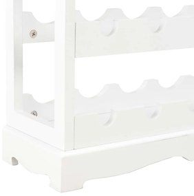 Garrafeira 70x22,5x70,5 cm MDF branco